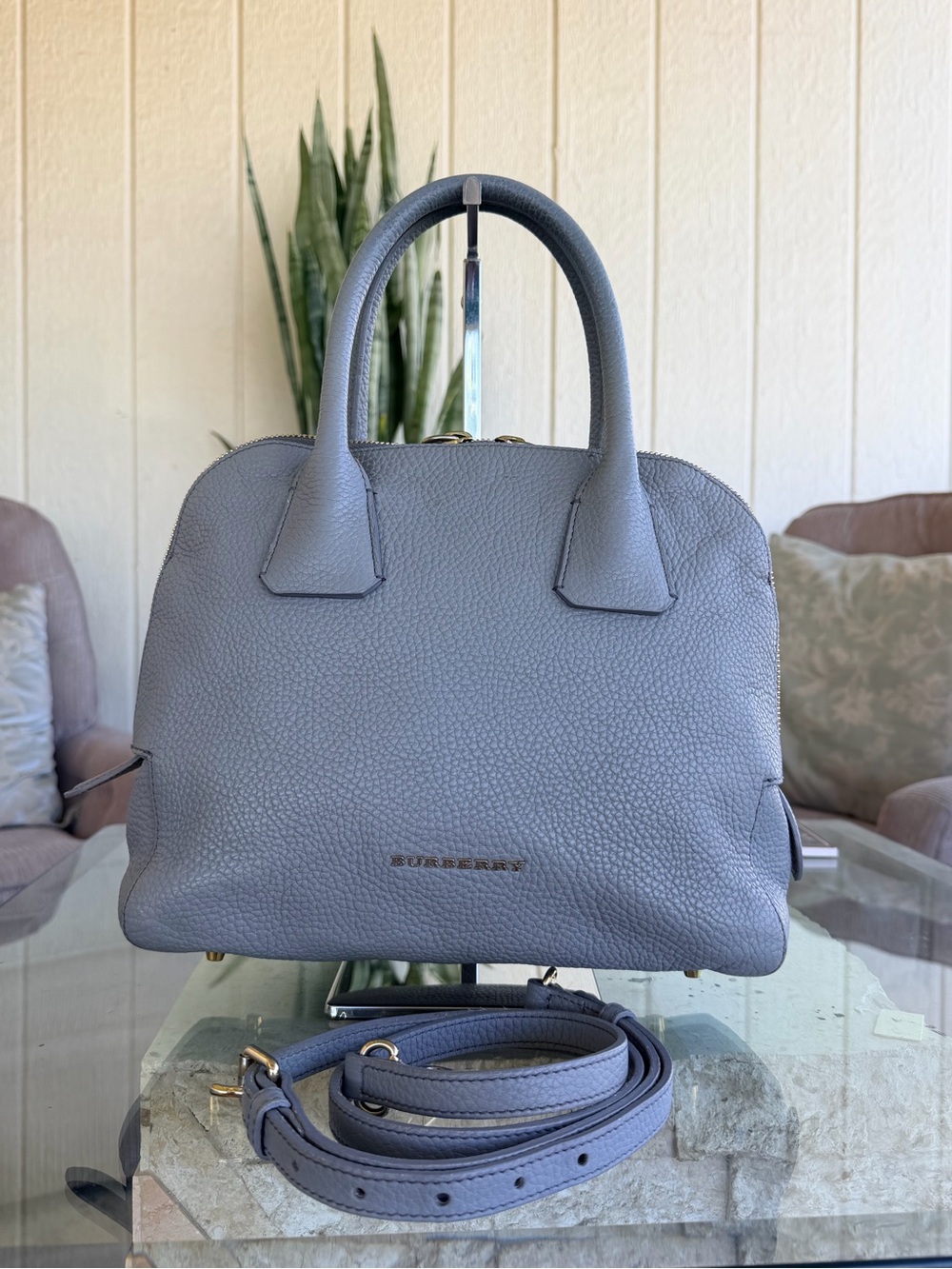 🆕 Burberry Top Handle with Crossbody Bag💝